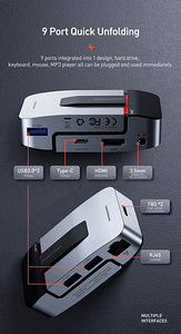 Müüa Type-C Bracket Multifunctional HUB Adapter (2 foto / 5)