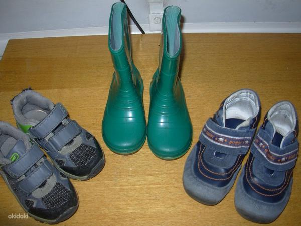 Кроссовки, сапоги резиновые, размер 23, 24 (фото #1)