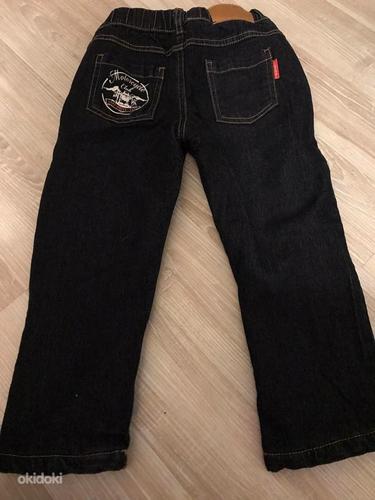 Теплые джинсы для мальчика, размер 92 (фото #2)