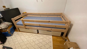 Детская кровать Suwem 90X200. Poppy