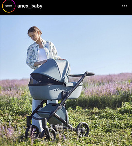 Anex e-type 2 in 1 + cybex cloud z I-plus 45-87 cm+adapterid (1 foto / 10)