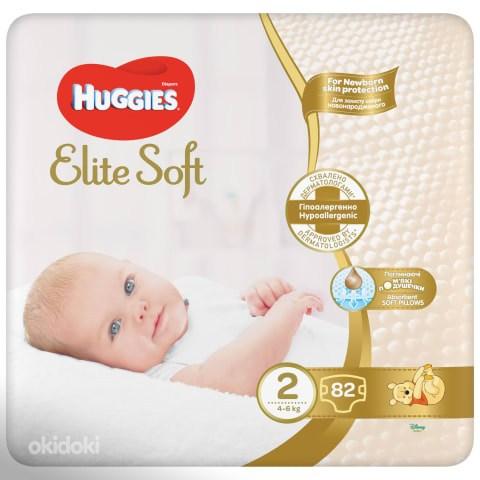 Huggies Elite Soft №2, 82 шт. (фото #1)