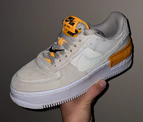 Nike Air Force 1 Vast grey orange