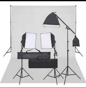 Fotostuudio komplekt (Taust + valgustid) (1 foto / 1)