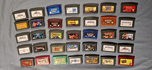 35 игр для Nintendo Gameboy Advance GBA