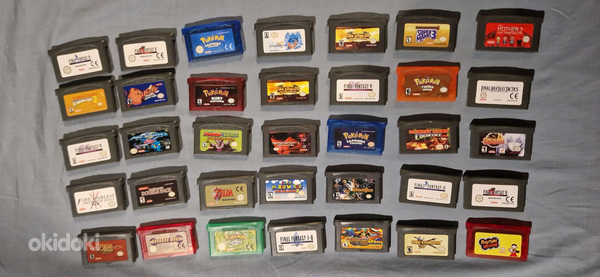 35 Nintendo Gameboy Advance GBA mängu (foto #1)