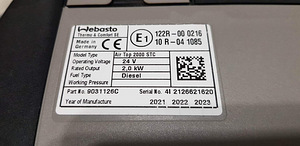 Webasto ThermoTop AT2000 (2 foto / 7)