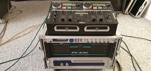 Võimas helisüsteem 4x subwoofer 2x kõlar 2x võimendi stereo (6 foto / 7)