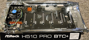 Asrock H510 Pro BTC+ emaplaat (5 foto / 5)