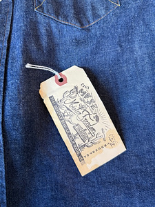 Mr. Freedom Dude Rancher 101 denim shirt suurus L (9 foto / 10)
