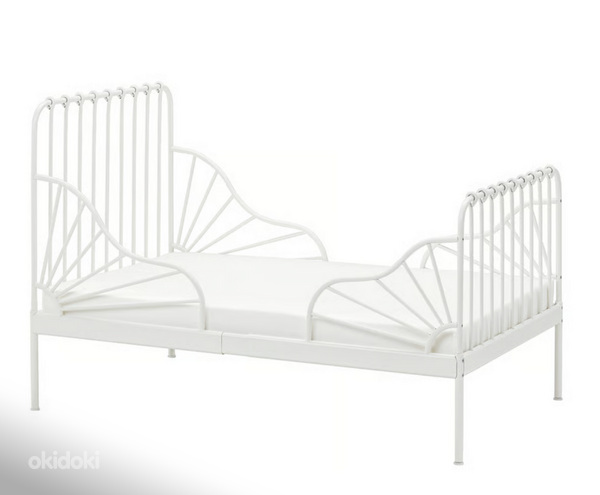 Ikea Minnen laste voodi 80x200 (koos madratsiga)