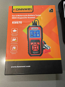 Konnwei KW870 OBD2 auto skanner koos aku testeriga (3 foto / 3)