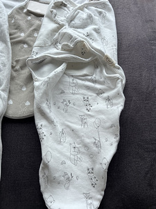 Komplekt mähkmeid (swaddle) imikutele vanuses 0 kuni 3 kuud (3 foto / 5)