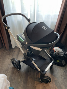 Cybex EOS Lux 2-in-1 + turvatool + adapterid (5 foto / 10)