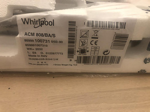 Induktsioonpliidiplaat Whirlpool ACM 808 BA/S (3 foto / 3)