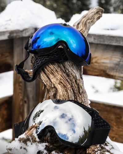 Лыжные очки с камерой / Camera ski goggles (фото #1)