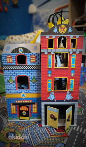 Кукольный дом KIDKRAFT/ деревянный / для мальчиков (фото #3)