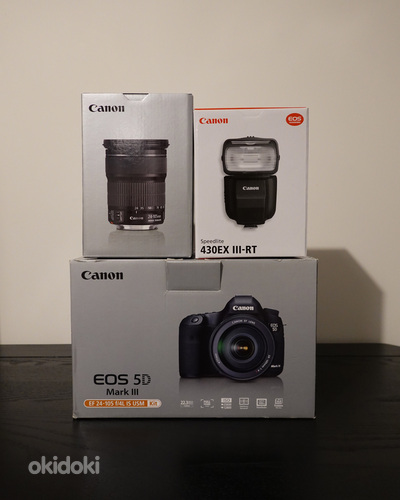 Canon EOS 5D Mark III полный комплект – отличное состояние