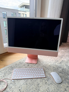 Apple iMac 24” M1 2021 8GB/256GB Pink Full Set (1 foto / 4)