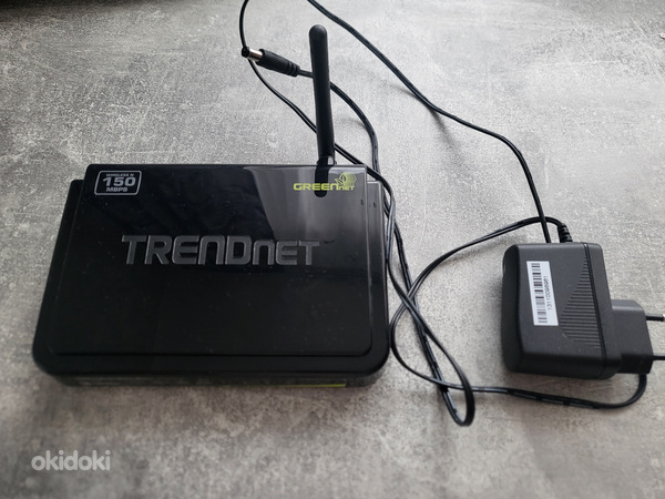 TRENDnet 150 Мбит/с беспроводной маршрутизатор N для дома (фото #1)