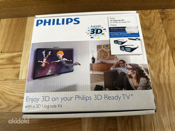 Очки для 3D-телевидения, Philips PTA 02, раритеты (фото #4)