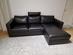 IKEA VIMLE nahast 3-kohaline diivan (5 foto / 9)