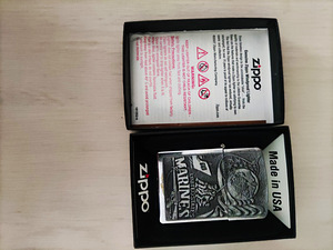 ZIPPO ORIGINAAL MARINES (1 foto / 3)
