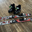 Комплект горных лыж rossignol для ребенка 5-7 лет. (фото #1)