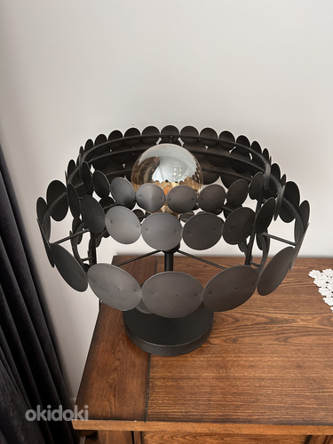 Черный матовый дизайнерский светильник от салона дизайна инт (фото #3)