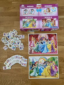 10 puzzlet Disney Princess, Frozen Elsa Anna Minnie (10 foto / 10)