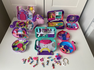 Polly Pocket mängutoosid 6tk (1 foto / 9)