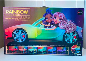 UUS Rainbow High värvimuutev auto (6 foto / 6)
