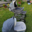 Прогулочная коляска с корзиной и сиденьем, теплый мешок и др (фото #3)