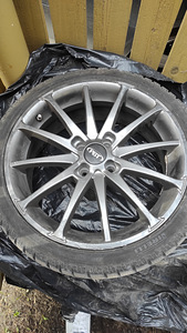 Диски 4x100 с шинами MS (2 фото из 7)