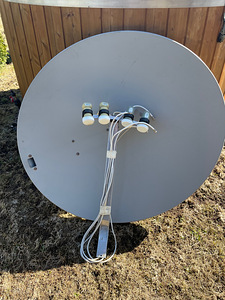 SAT TV antenn 105cm 4 peaga (1 foto / 4)