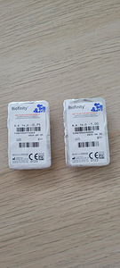 Bausch+Lomb objektiiviümbris+Biofinity objektiivid (-1,00; -0,75) (2 foto / 2)