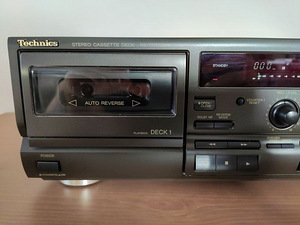 TECHNICS RS-TR373 STEREO DOUBLE CASSETTE TAPE DECK (7 foto / 10)