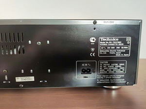 TECHNICS RS-TR373 STEREO DOUBLE CASSETTE TAPE DECK (10 foto / 10)