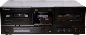 TECHNICS RS-X102 Stereo Double Cassette Player Deck HiFi (1 foto / 6)
