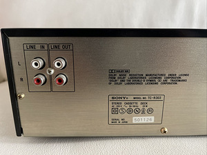 SONY TC-R303 Stereo Cassette Deck Player / Recorder (6 foto / 7)