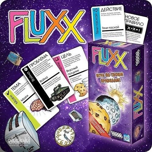 Fluxx kaart pere lauamäng vene 12+ vene 100 kaardid vene (foto #2)