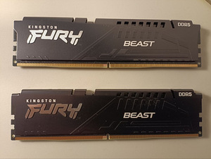 16GB (8GB x 2 kit) DDR5-5600 CL40 Kingston FURY (1 foto / 2)