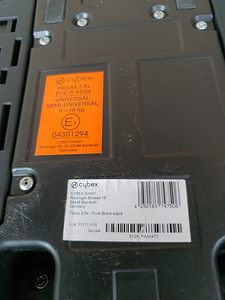 Turvatool Cybex Pallas 2-fix 9-18-36 kg (4 foto / 4)