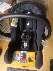 Joie i-snug turvahäll, isofix alus + voksi soojakott. (5 foto / 5)