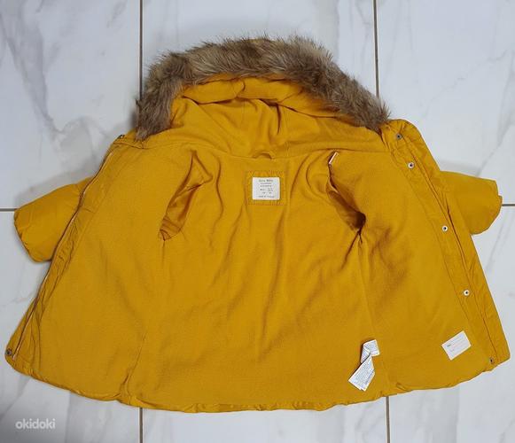 Зимняя куртка для девочки Zara 98 (фото #3)