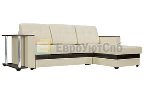 Угловой диван из экокожи (цвет на выбор)