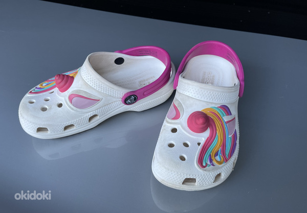 C13 Kids’ Crocs FUN LAB Classic I AM Unicorn Clog (фото #2)