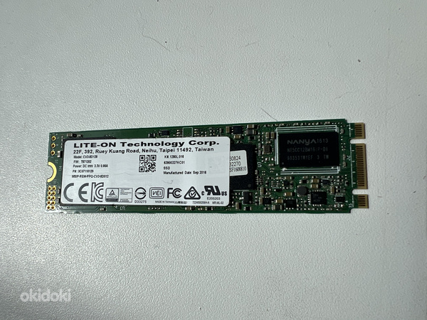 LITE-ON M.2 SATA SSD 128GB (фото #1)