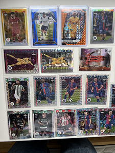 Topps Chrome® UCC 2024/25 jalgpalli kaardid /numbriga (7 foto / 9)