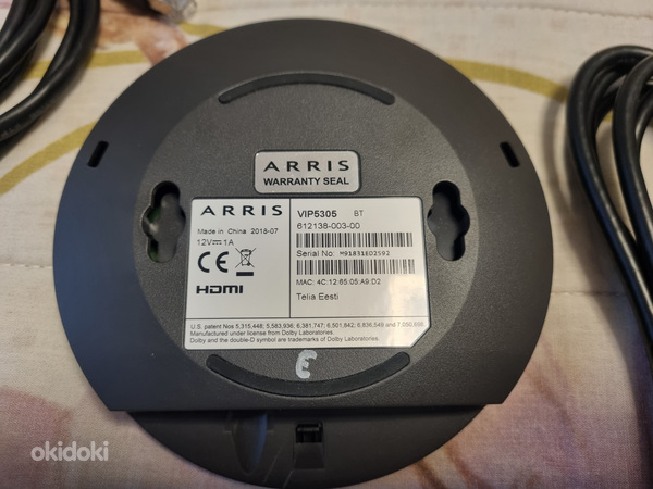 Telia приставка Arris VIP5305 + консоль S6. Полный комплект! (фото #4)